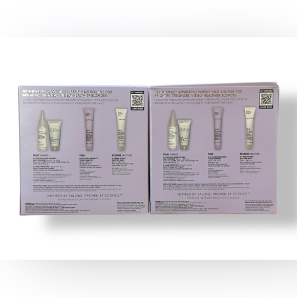 NEW 2 Olaplex Unbreakable Blondes Mini Kits With No. 0, No. 3, No. 4 & No. 8 - Picture 3 of 16